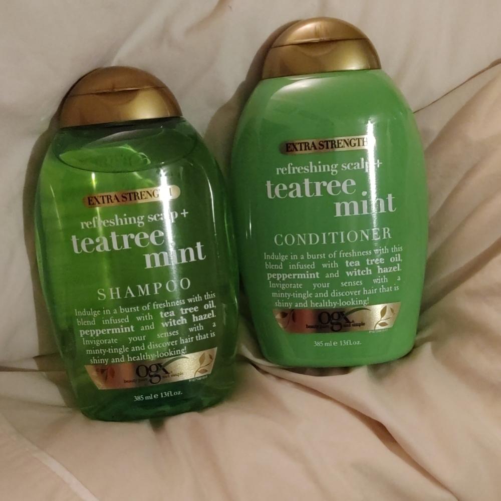 teatree mint shampoo & conditioner